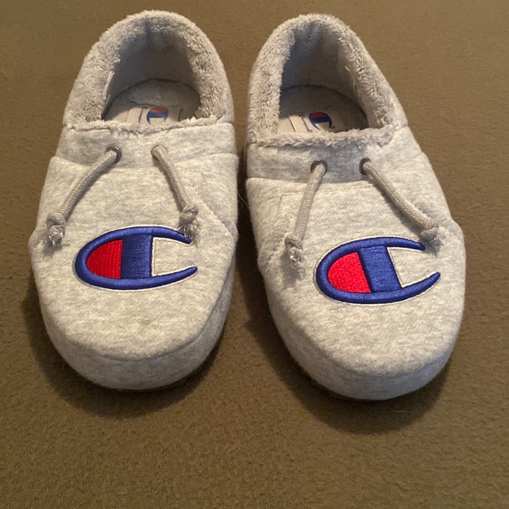 Champion fleece slippers